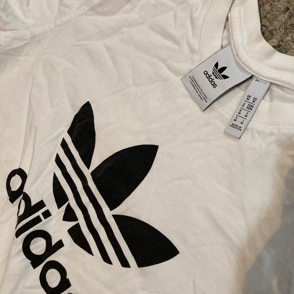 Adidas White Tee Shirt - Picture 2 of 2